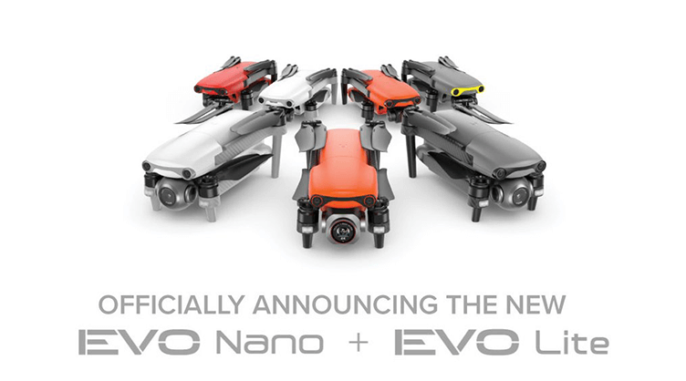 Autel EVO Lite EVO Nano drones