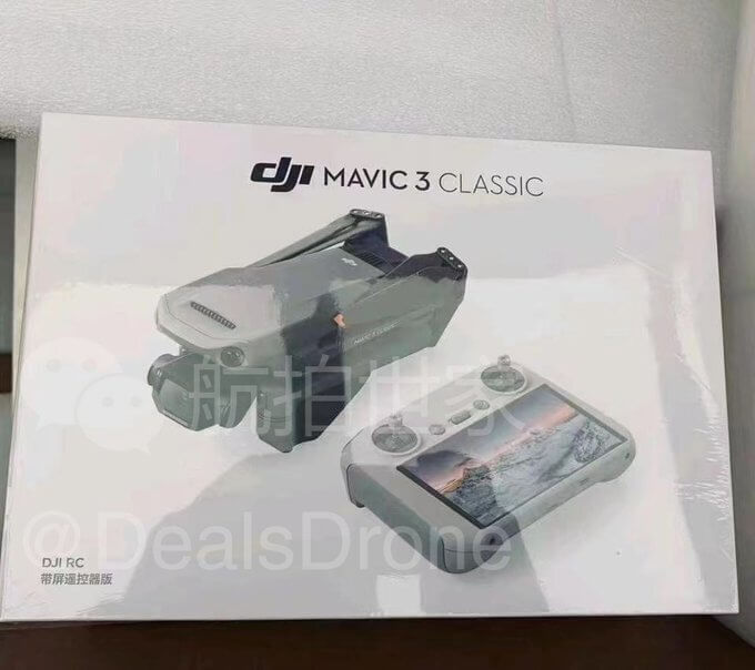 Mavic 3 Classic Retail Packaging